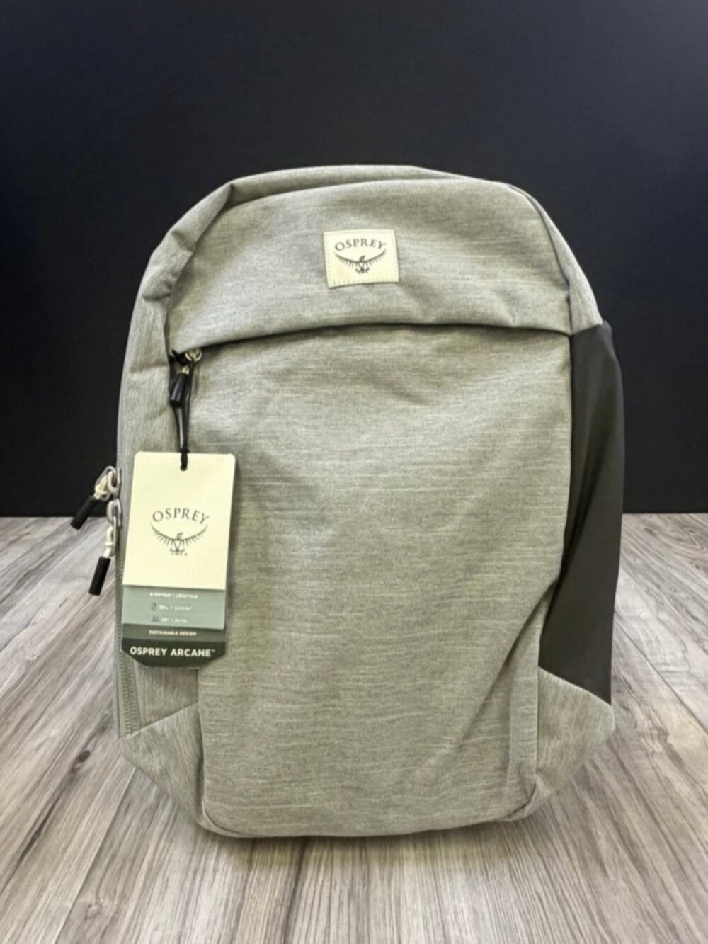 Osprey Arcane Large Day Backpack 20L Laptop Bag Medium Grey Heather Unisex OS